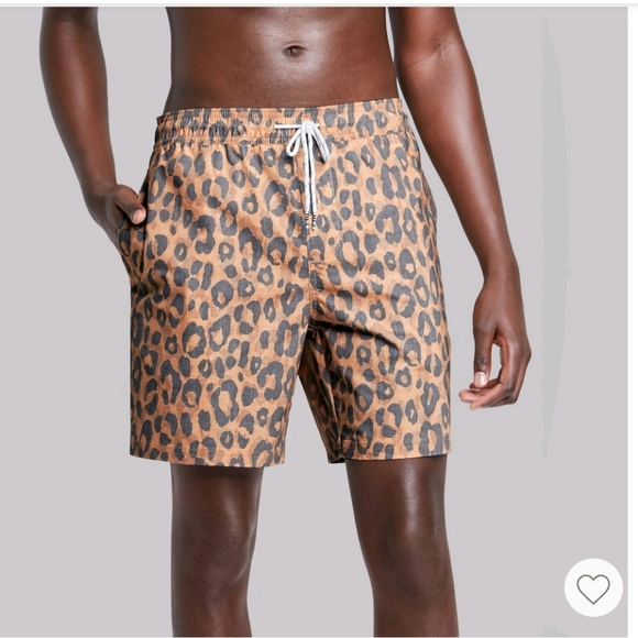 Original use size 4xl and 5xl cheetah swim trunks - Picture 1 of 3